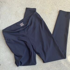 Black High-Waisted  SPALDING Leggings
